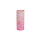 A medium scatter tube with a pink skies painting design