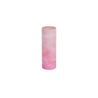 A small scatter tube with a pink skies painting design